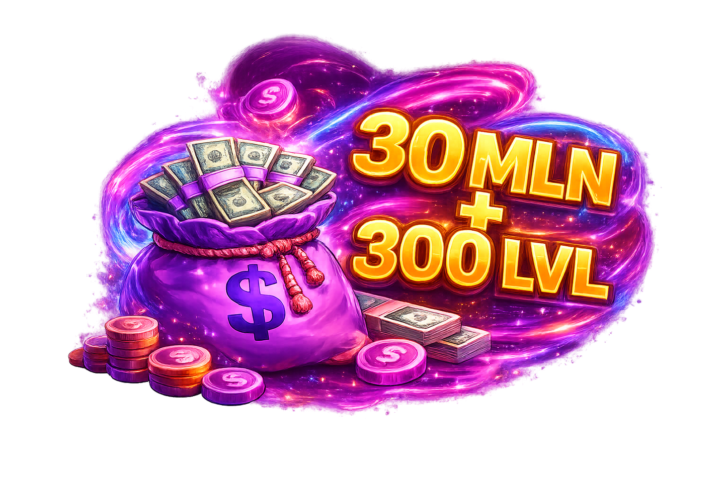 30 MLN + 300 LVL