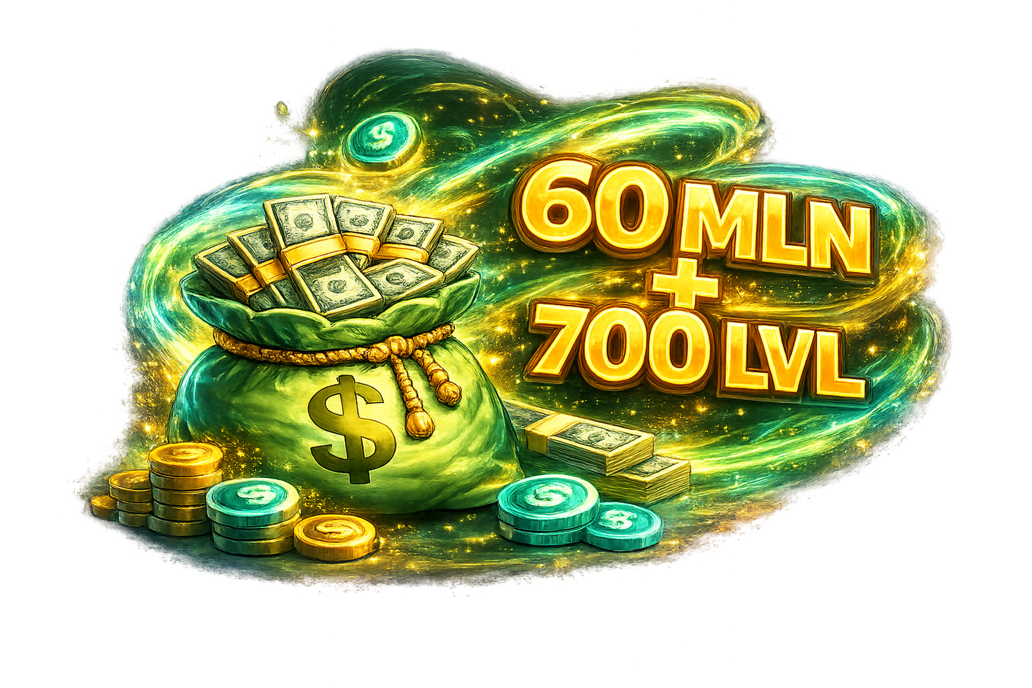 60 MLN + 700 LVL
